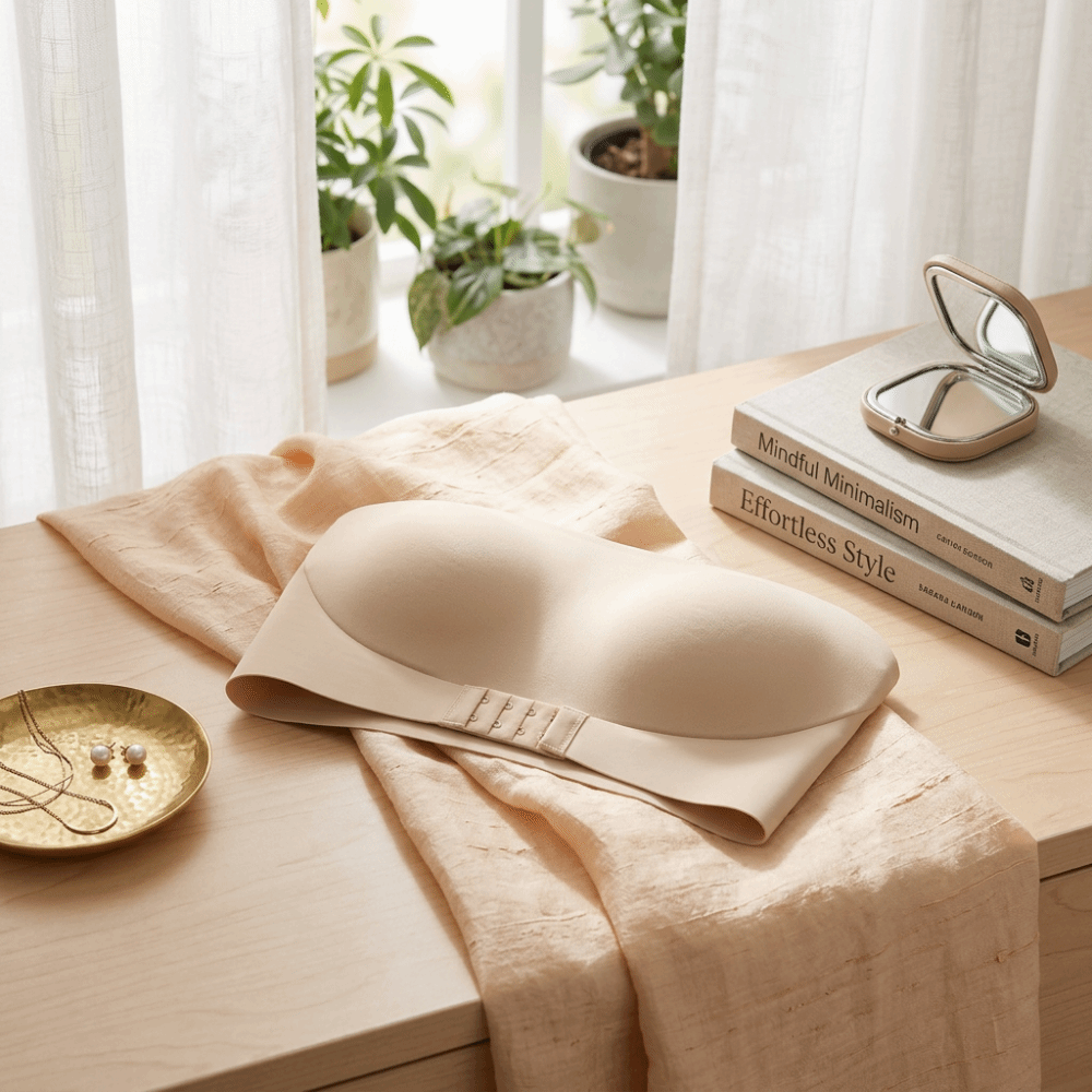 Comfortable Invisible Straples - Full Coverage Bra ulasan dan harga