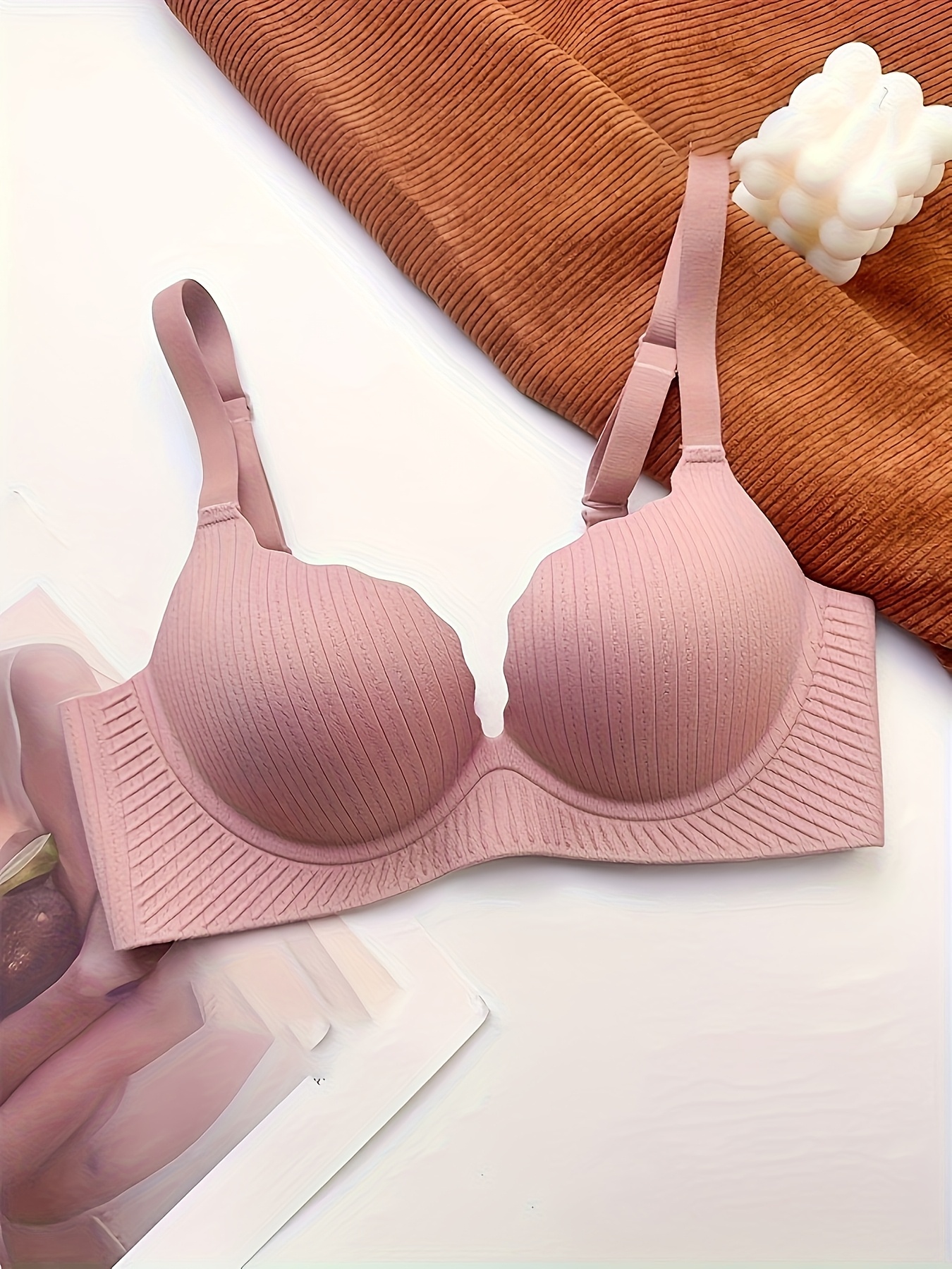 Thickened Bra for Small Bust w - Underwire Bra Padded ulasan dan harga