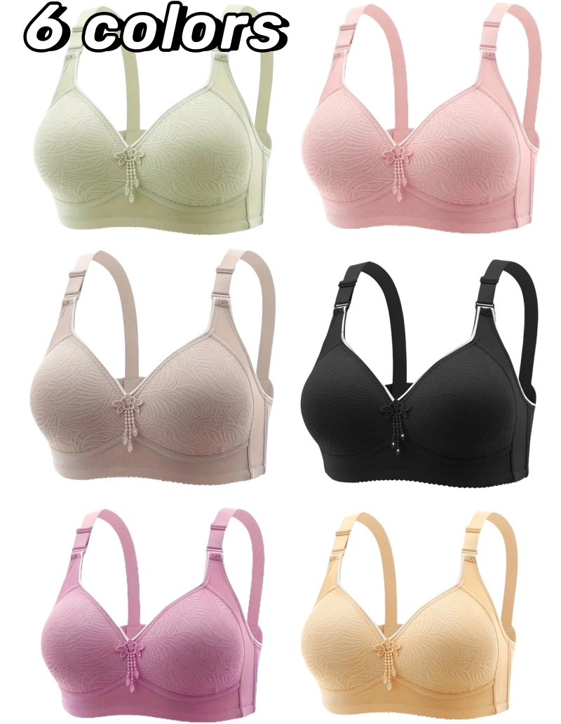 1pc Women's Seamless Wireless  - Full Coverage Bra ulasan dan harga