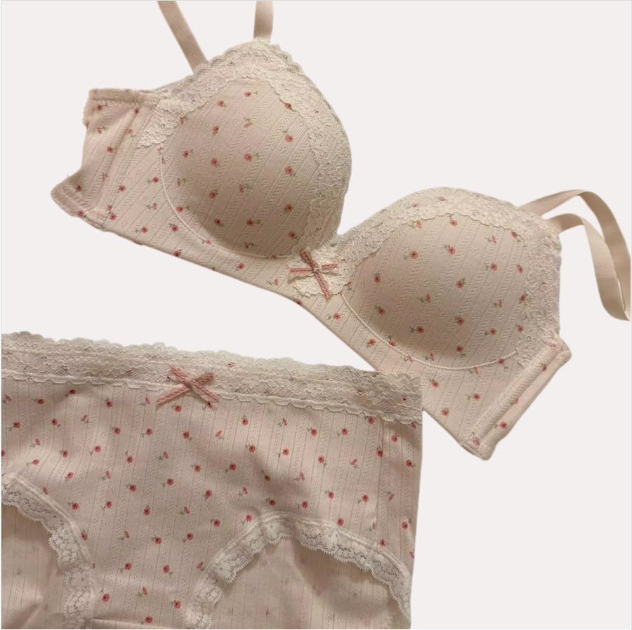 Teenage Sexy Lace Floral Bra S - Cotton Bra Everyday ulasan dan harga