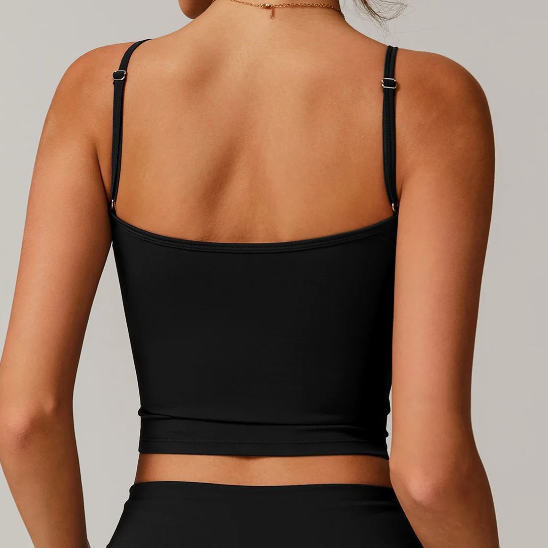 Breathable Sports Bra Fitness  - Plunge Bra Push Up ulasan dan harga