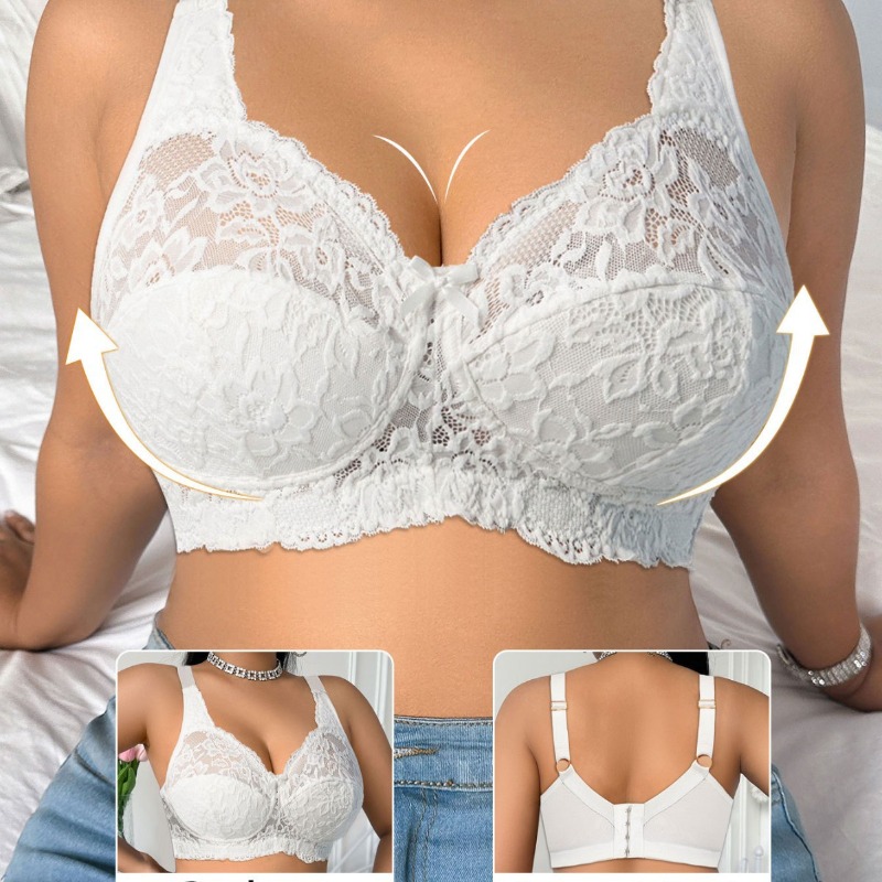 Sexy Plus Size Bra 110F Push U - Plunge Bra Push Up ulasan dan harga