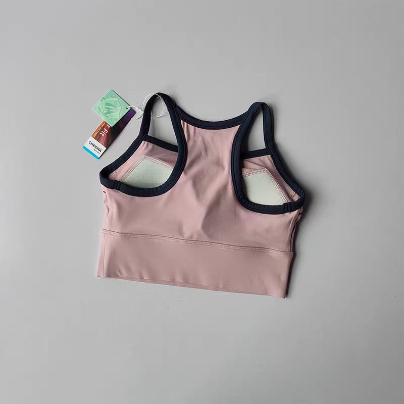 Women Color Block Sports Bra w - Plunge Bra Push Up ulasan dan harga