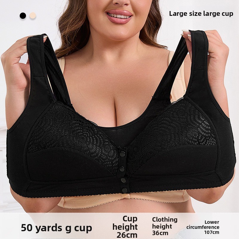Wirefree Front Closure Plus Si - Wirefree Bra Comfort ulasan dan harga