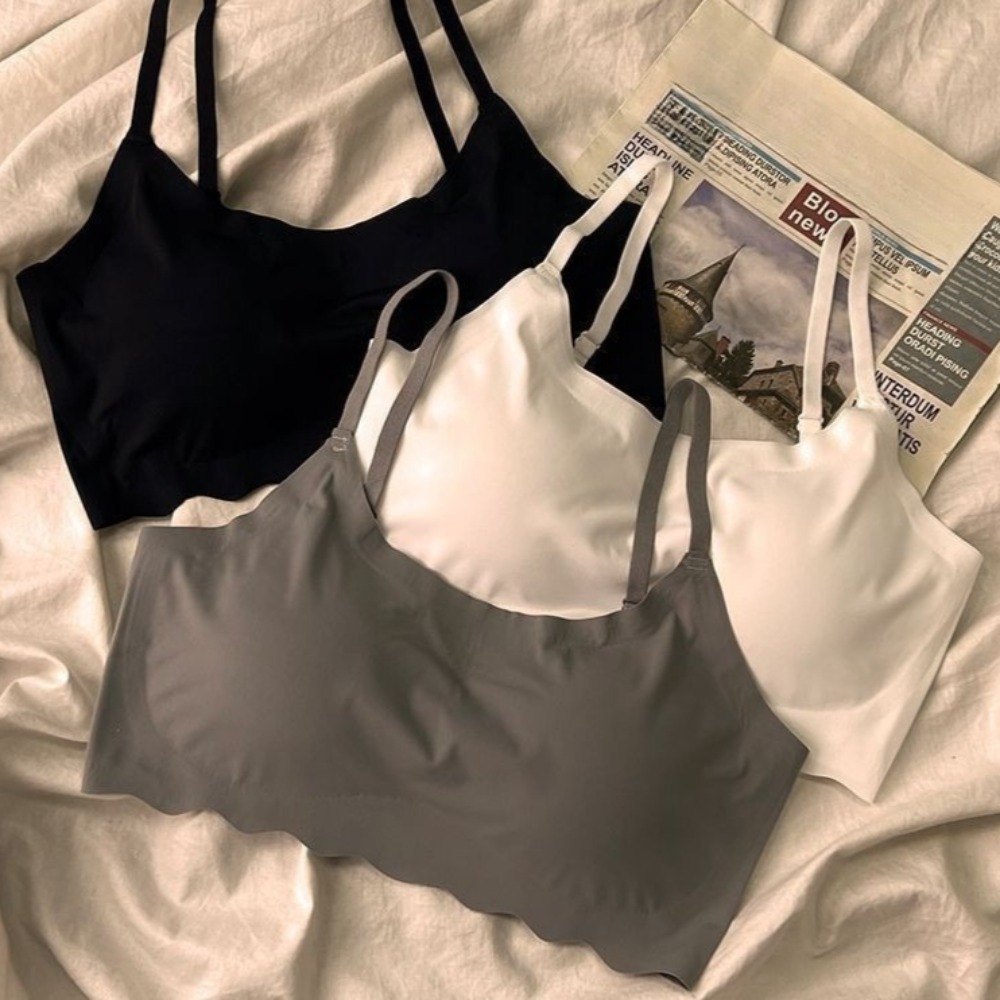 Seamless Bra for Women Ice Sil - Sleep Bra Bralette ulasan dan harga