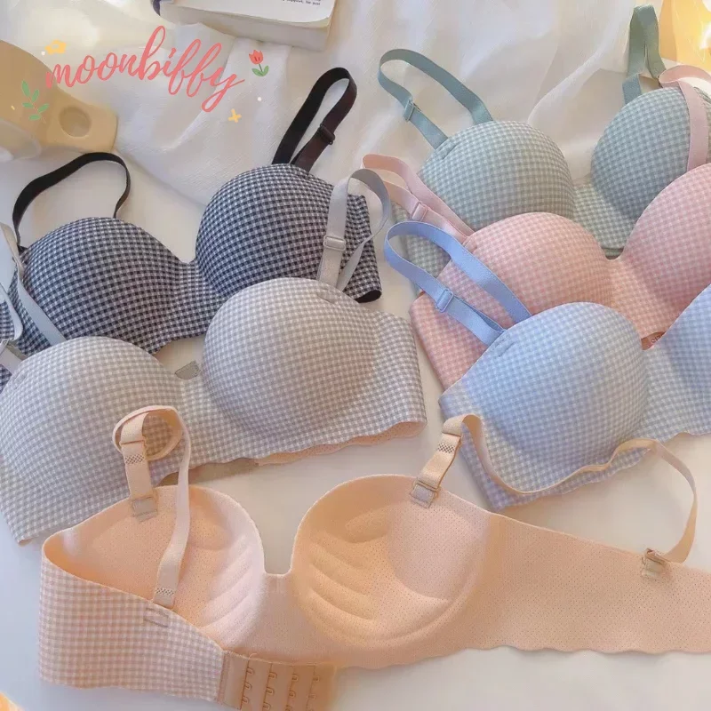 Women Ice Bra One Cup Thick Co - Wirefree Bra Comfort ulasan dan harga
