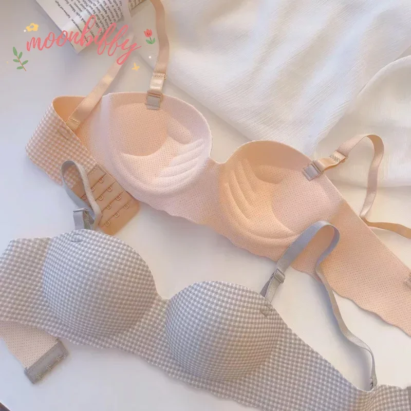 Women Ice Bra One Cup Thick Co - Wirefree Bra Comfort ulasan dan harga