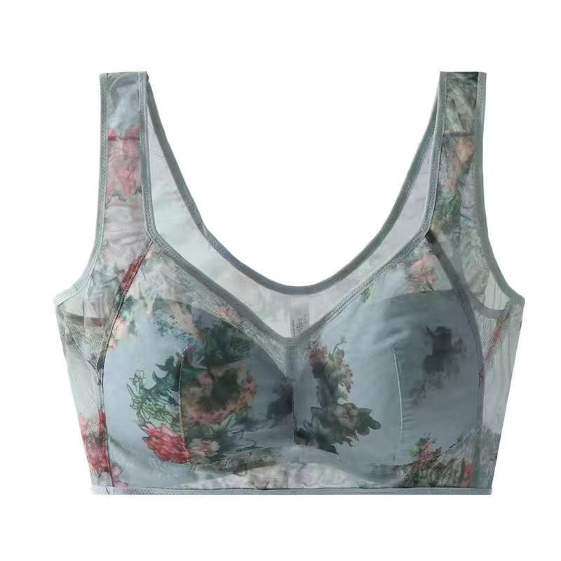 Women's Ice Silk Non-Padded Wi - Full Coverage Bra ulasan dan harga