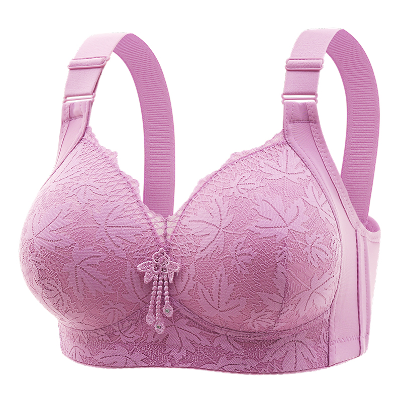 New Lace Printed Comfortable O - Nursing Bra Clip ulasan dan harga